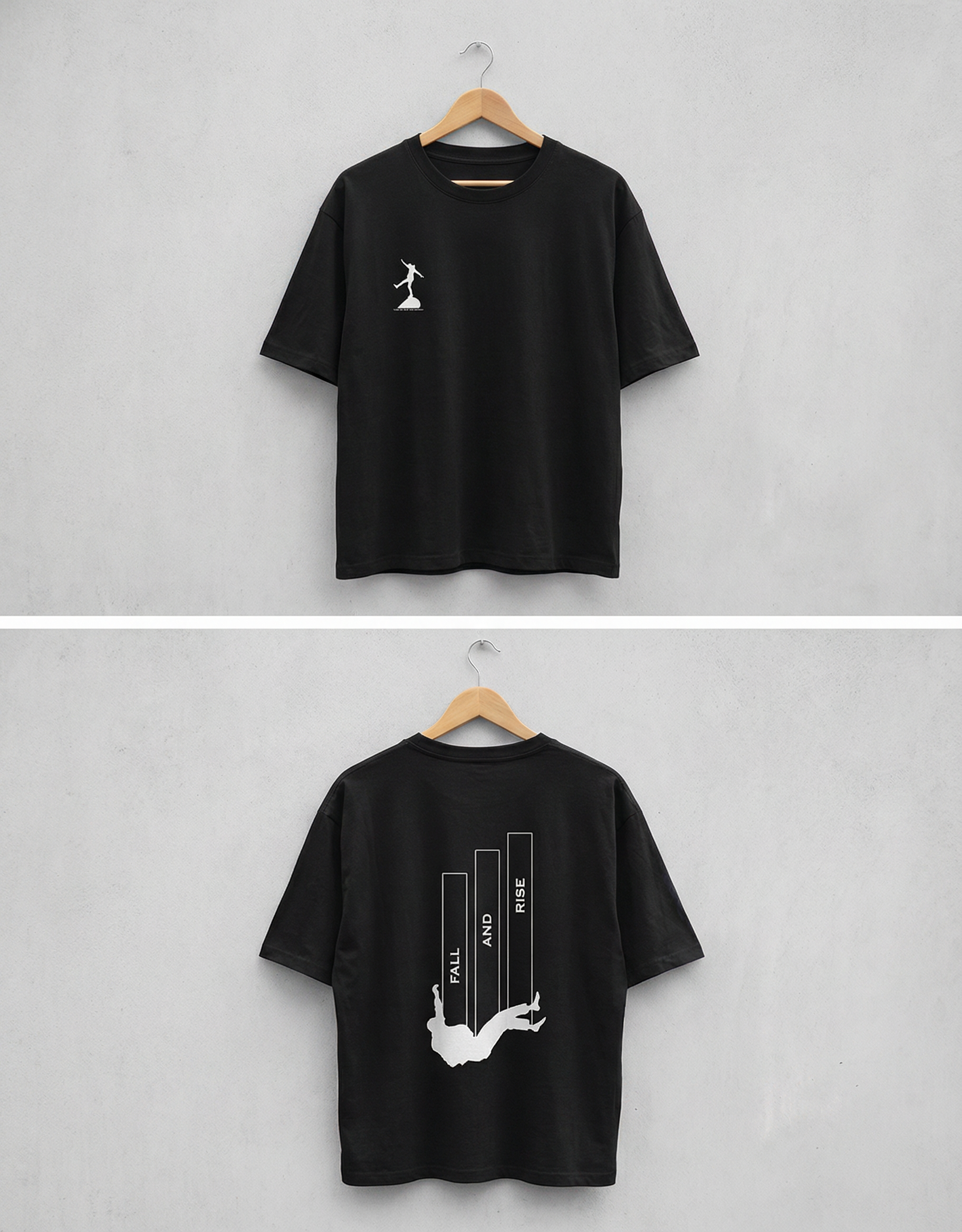 Fall And Rise Unisex Oversized Classic T-Shirt