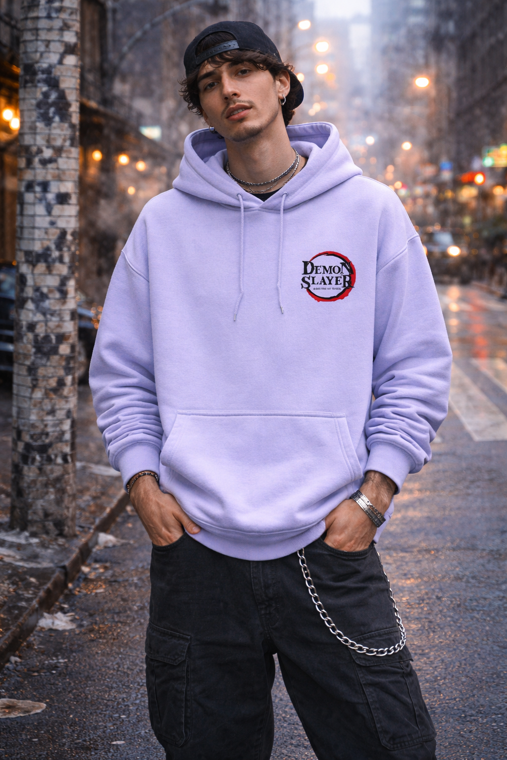 Demon slayer Unisex Oversized Hoodie