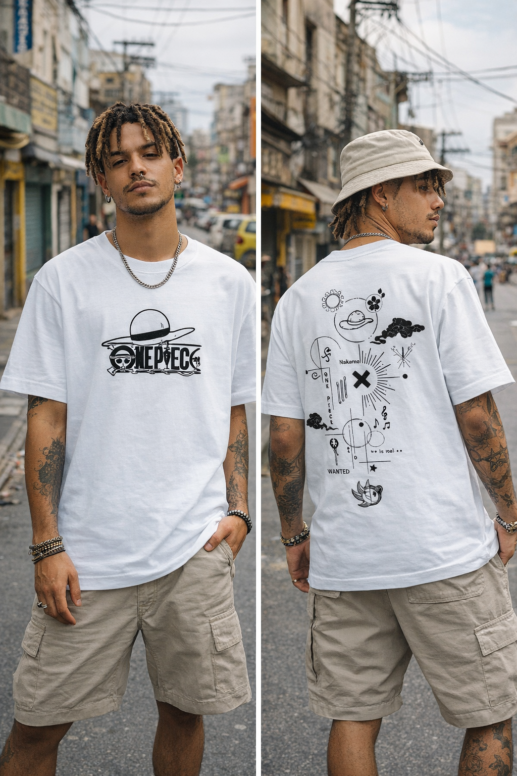 One Piece Unisex Oversized Classic T-Shirt