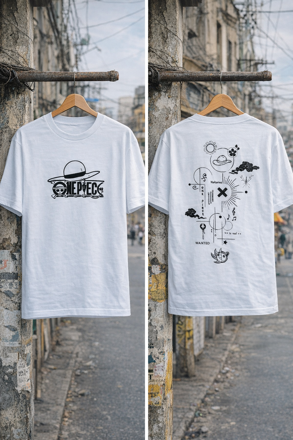 One Piece Unisex Oversized Classic T-Shirt