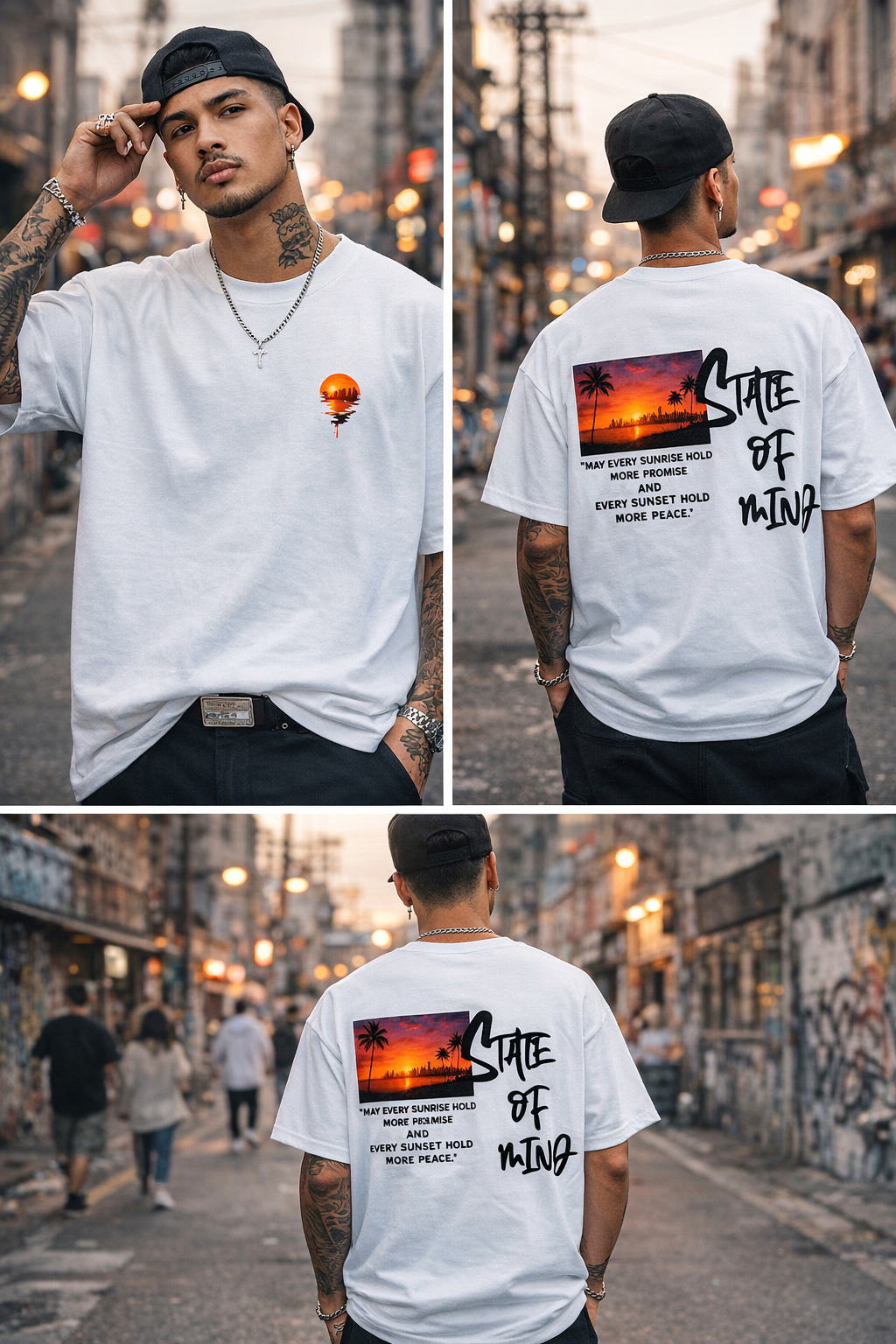 State Of Mind Unisex Oversized Classic T-Shirt