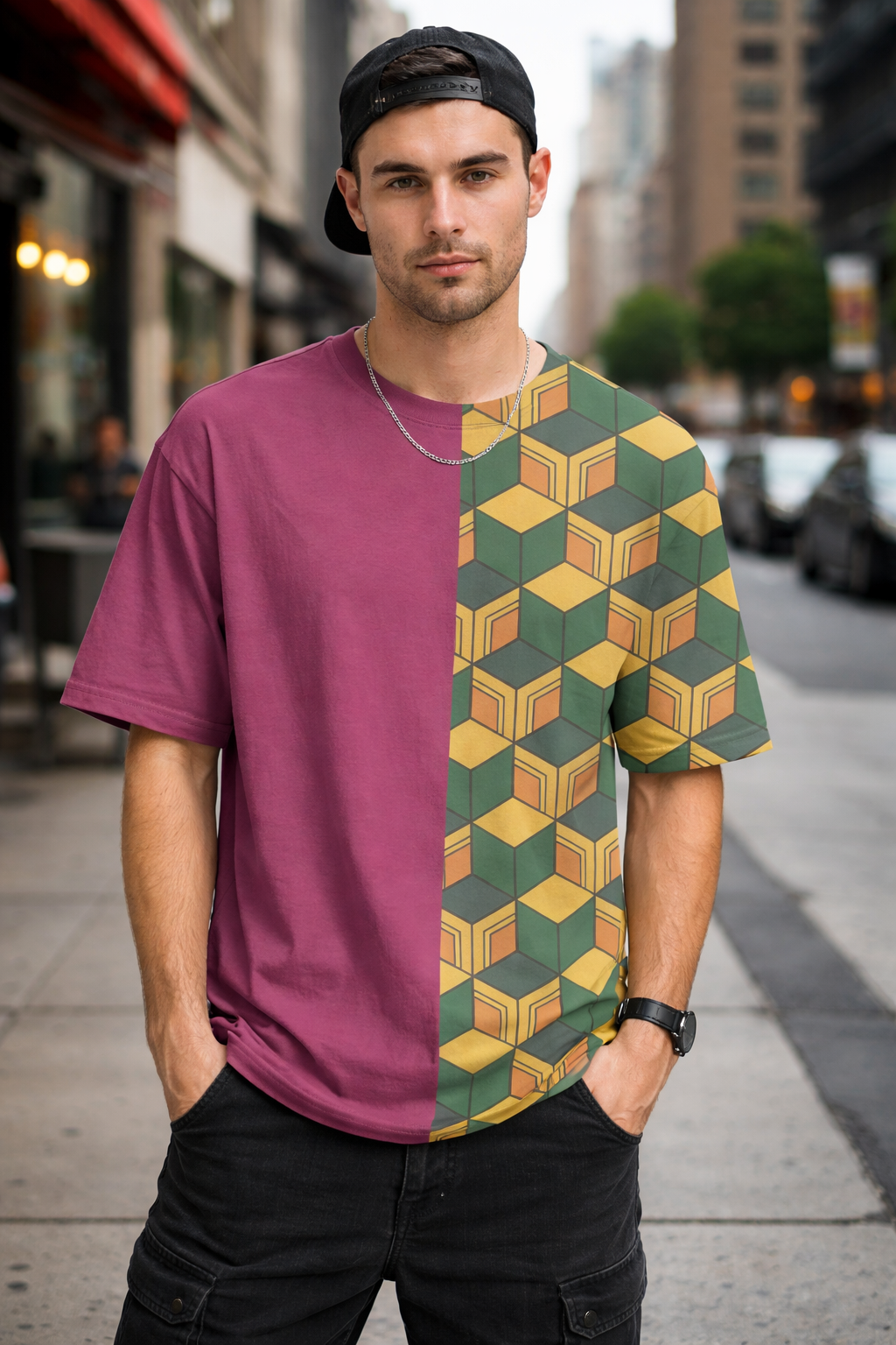 Demon slayer Unisex Oversized Tee