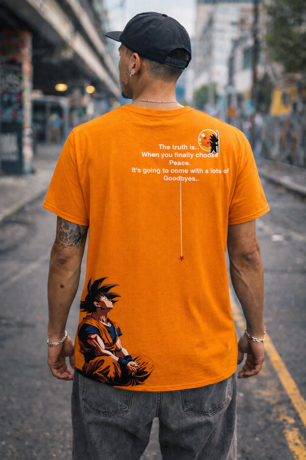 Son Guku classic Unisex Oversized Tee